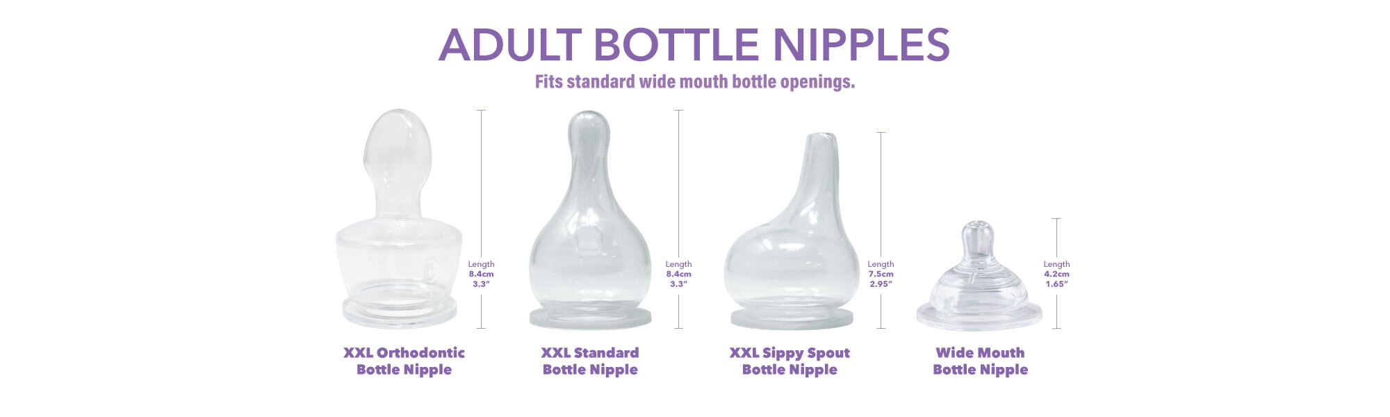 Rearz Bottle Nipple Size Chart